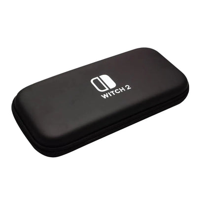 Black Switch 2 hard case with zipper, portable waterproof storage bag for NS 2 console on Tampa Home & Garden Store