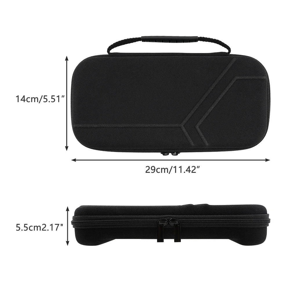Slim Travel Carrying Case for Switch 2 FLIPSTYLEZLLC black hard shell with carry handle on Tampa Home & Garden Store