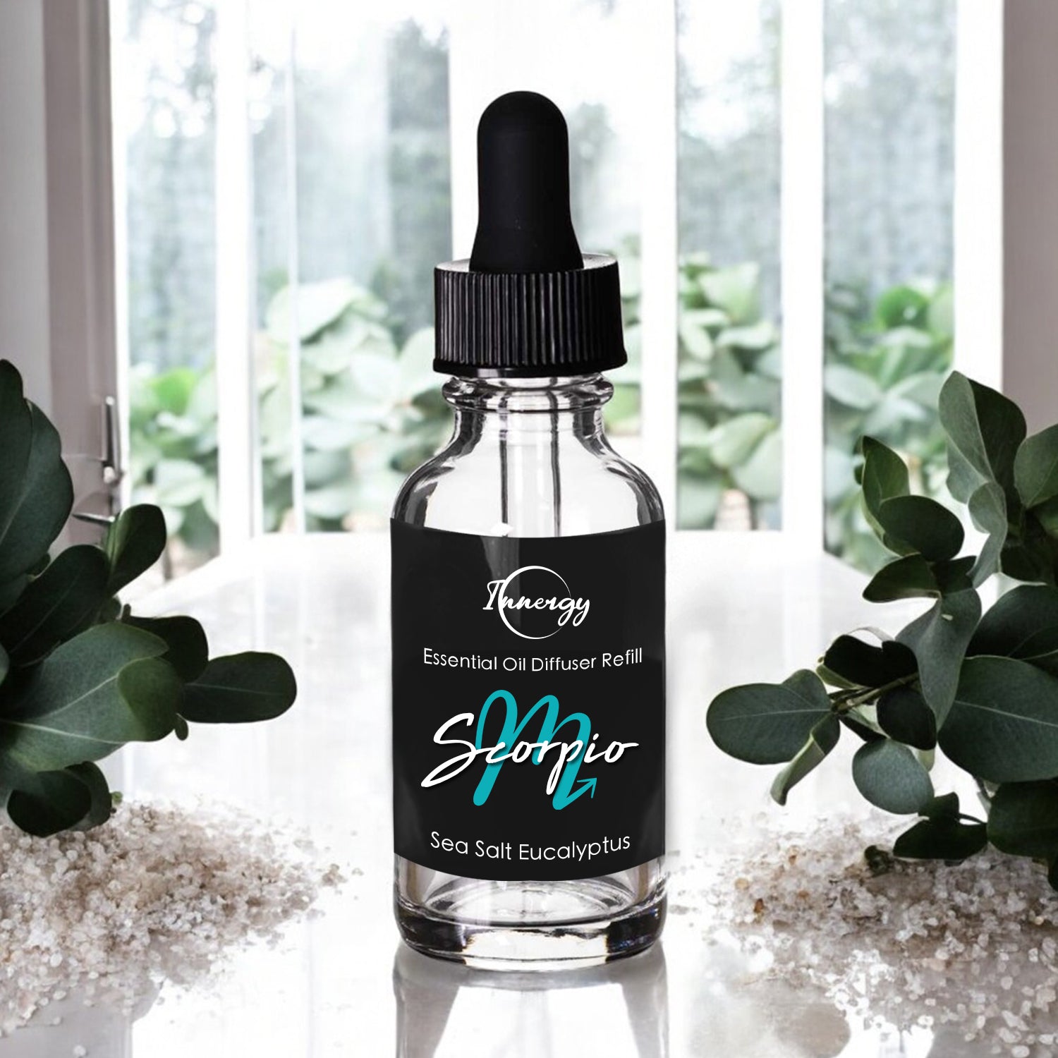 Scorpius Zodiac Crystal-Enhanced Oil Diffuser, Car Air Freshener, 8ml - Tampa Home & Garden Store