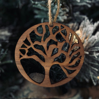 Scottish Thistle - Wooden Ornament Collection by Acorn & Fox - Tampa Home & Garden Store