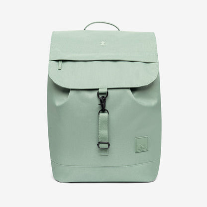 Kaut Backpack Sage 19L by Lefrik USA, sage green backpack with top flap and front buckle on Tampa Home & Garden Store