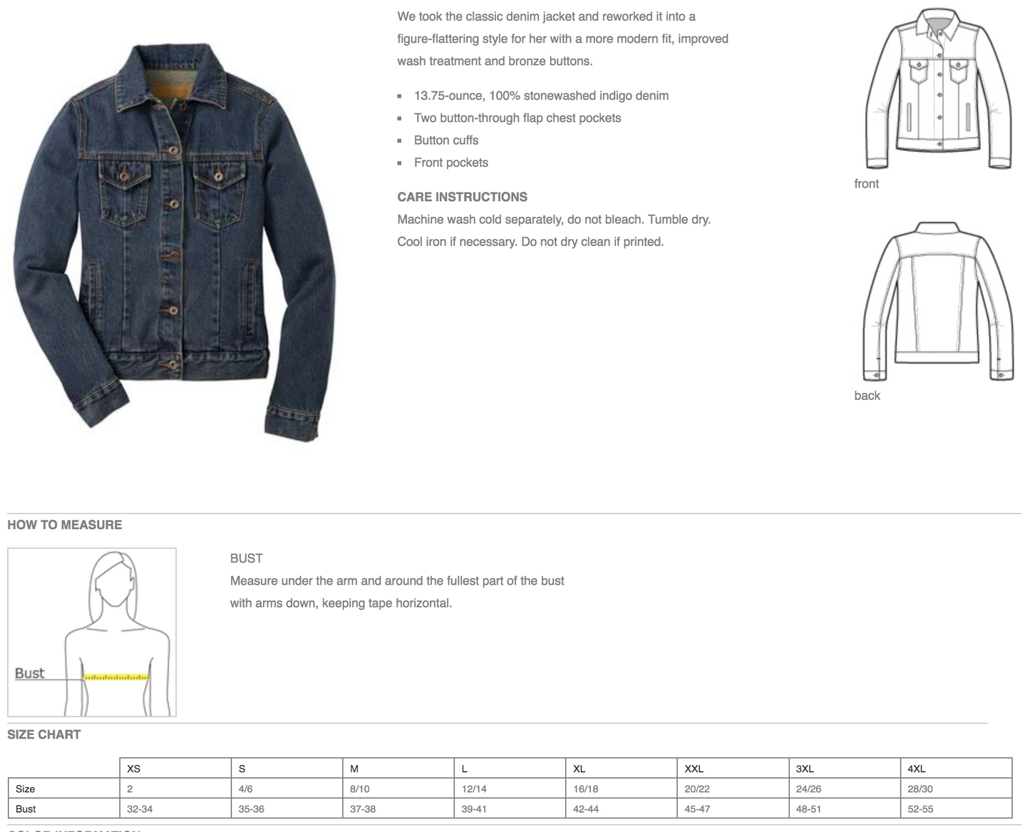 Highland Cow Embroidered Denim Jean Jacket Heilan Coo