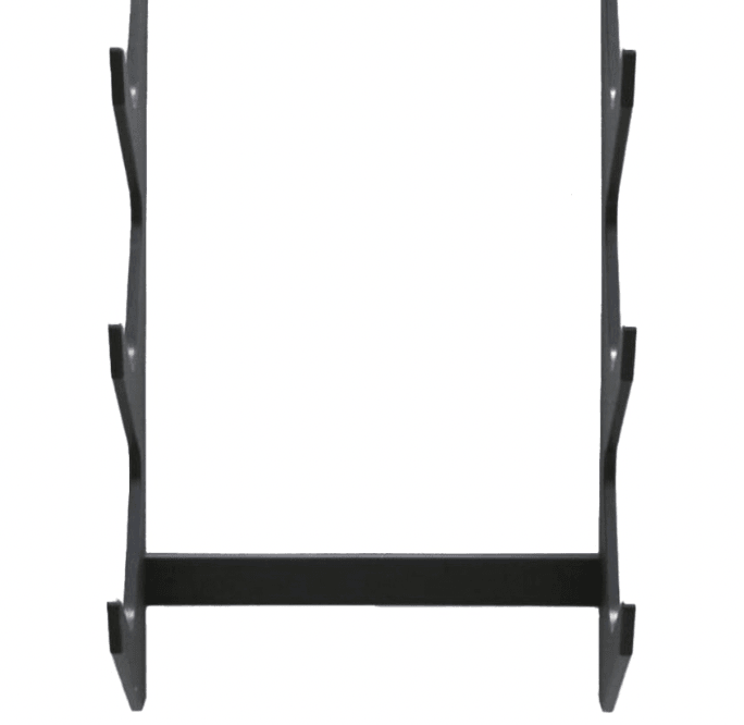 Slim 6 Slot Chair Rack for Wall Mount | Chair Racks for Garage etc.