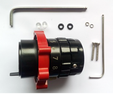 Grip Tech Tools torque regulator kit for Special Ops drill; black dial, red ring, 5–8 on Tampa Home & Garden Store