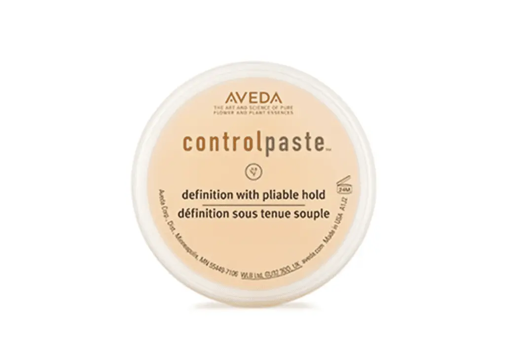 Aveda Control Paste 2.5 oz tin with beige paste for pliable hold on Tampa Home & Garden Store