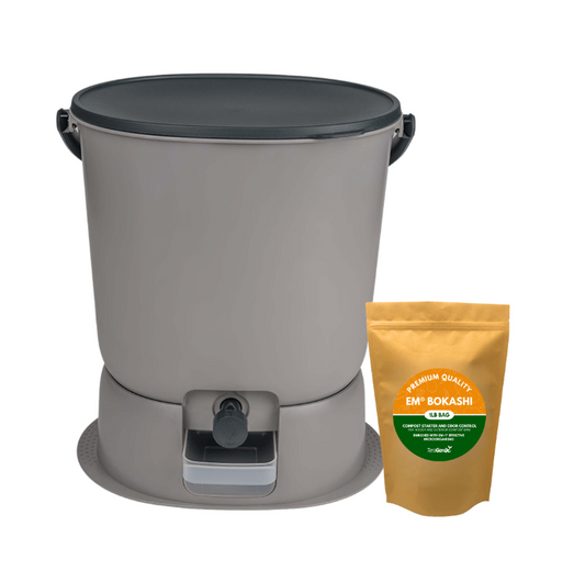 Indoor Composting Bin Bokashi Starter Kit | 4.4 gal