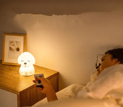Dog LED Night Light With Touch Sensor USB