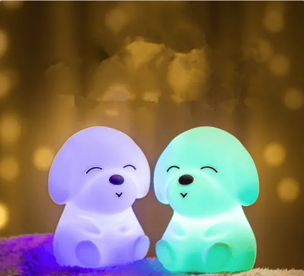 Dog LED Night Light With Touch Sensor USB