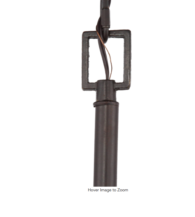 World Imports Hilden 12 Light Square Pendant