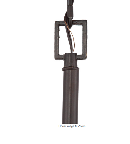 World Imports Hilden 12 Light Square Pendant