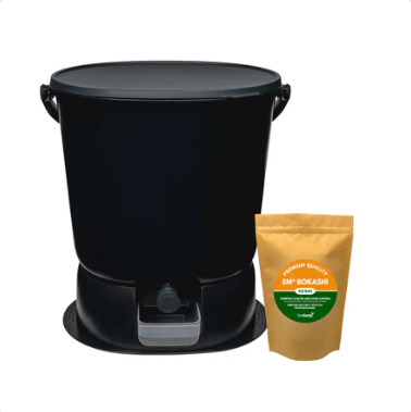 Indoor Composting Bin Bokashi Starter Kit | 4.4 gal