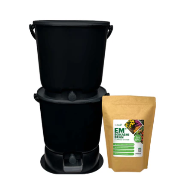 Indoor Composting Bin Bokashi Starter Kit | 4.4 gal