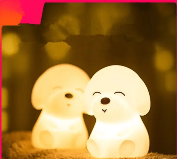 Dog LED Night Light With Touch Sensor USB