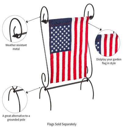 Scroll Garden Flag Stand - Tampa Home & Garden Store