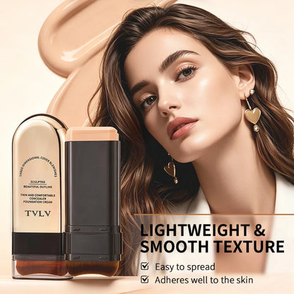 TVLV Skin Tint Stick concealer foundation duo in beige cap and black case on Tampa Home & Garden Store