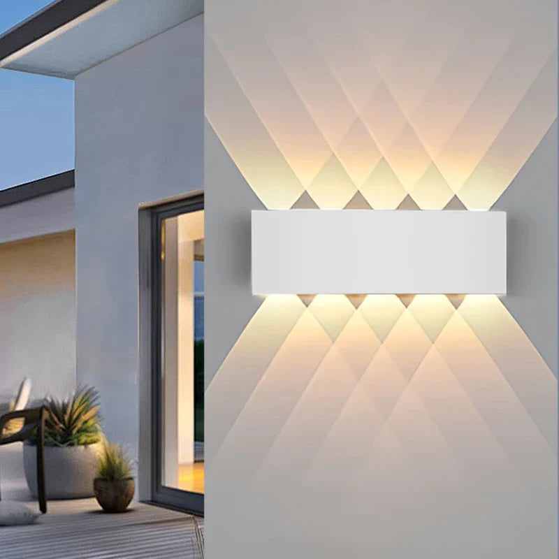 LED Outdoor Waterproof Wall Light – Porch Yard Walkway Lamp for Indoor & Garden