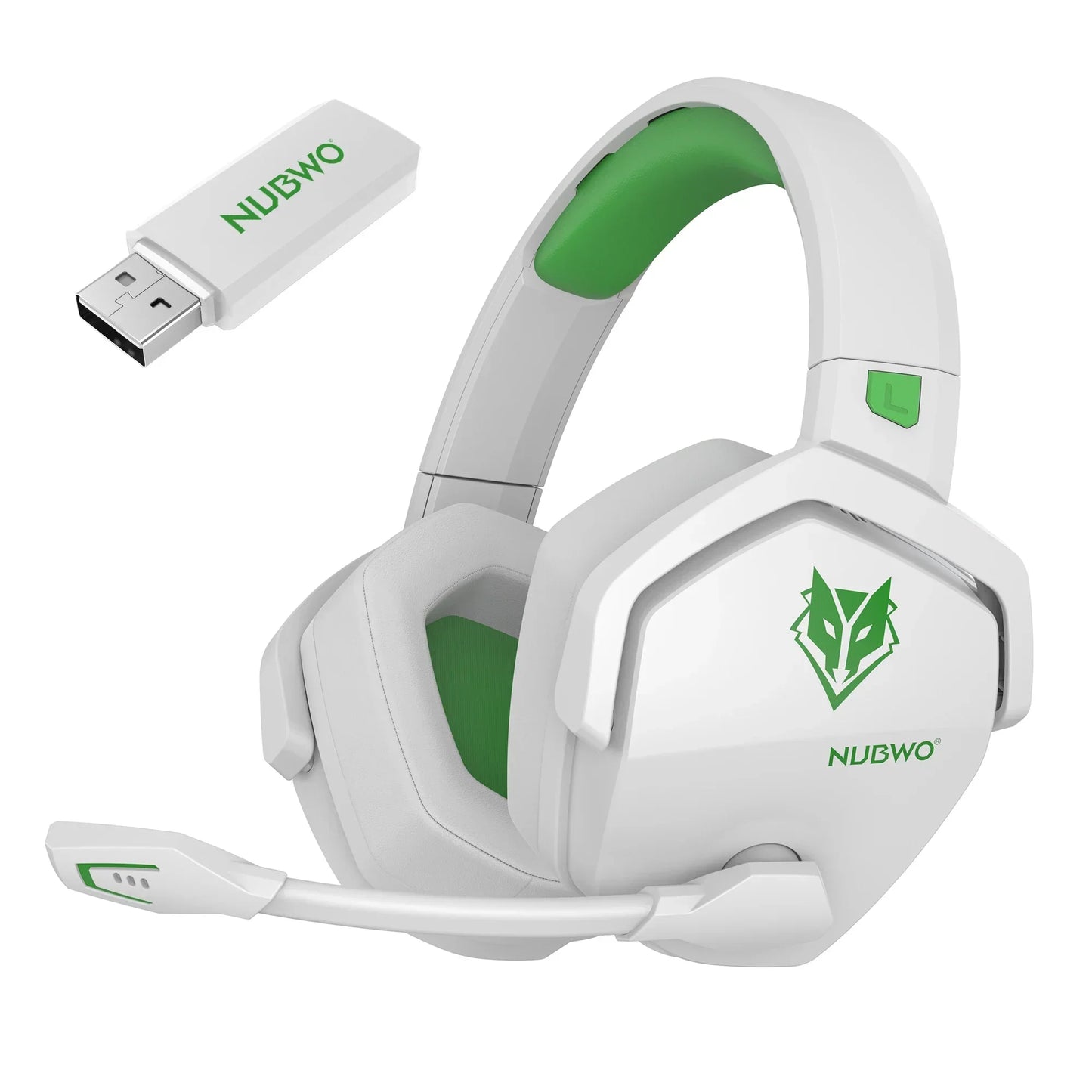 Dual Wireless Gaming Headset with Mic ANC for PS5 PC Mobile Switch