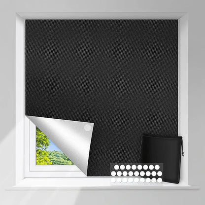Blackout Window Tint Film by UpTrend Deals; privacy darkening film with peel-back backing on Tampa Home & Garden Store