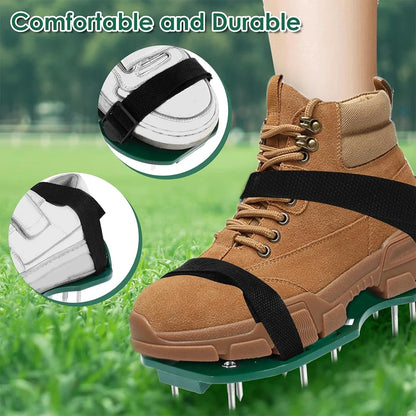 Adjustable Lawn Aerator Shoes and Spike Kit