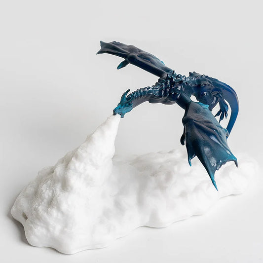 3D Printed Dragon LED Night Light USB Rechargeable Fire Glow Lamp for Kids Bedroom - Tampa Home & Garden Store