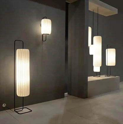DecorBites Japanese Style LED Floor Lamp