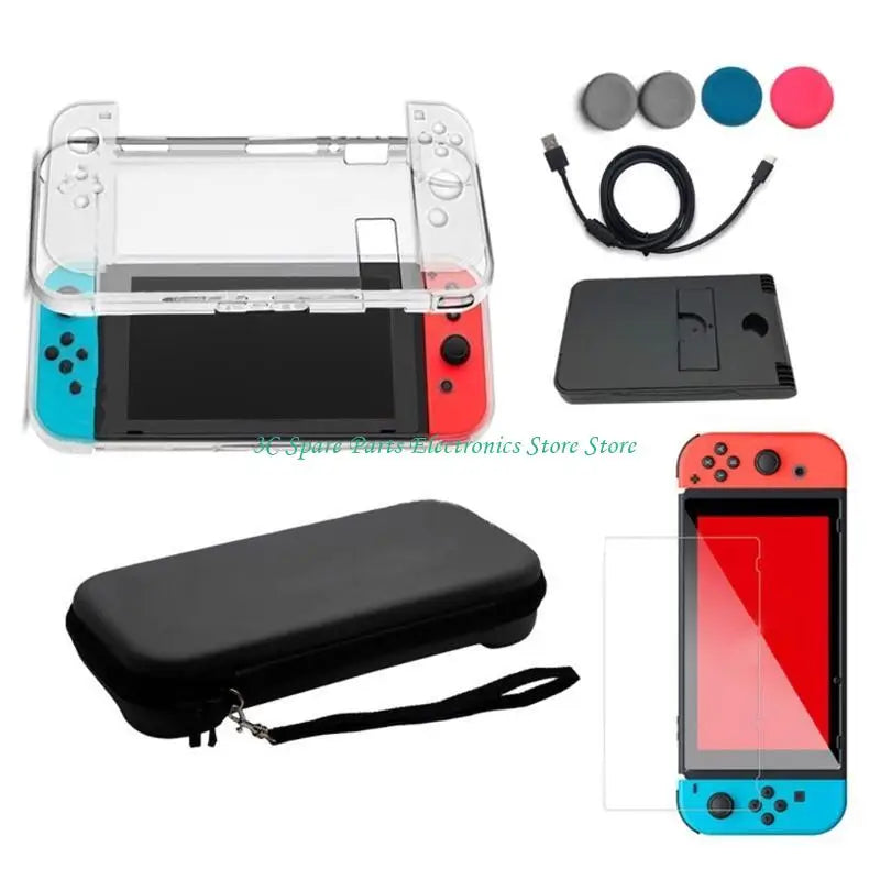 FLIPSTYLEZLLC SZ Storage Bag Waterproof Case for Nintendo Switch with transparent shell on Tampa Home & Garden Store