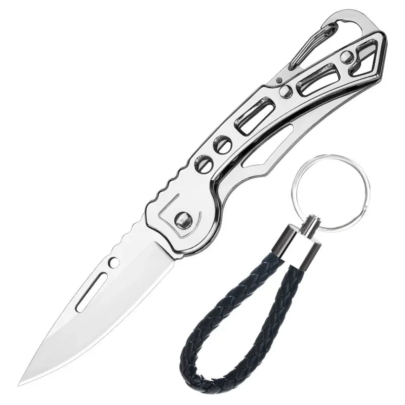 Portable Folding Knife with Stainless Steel Blade