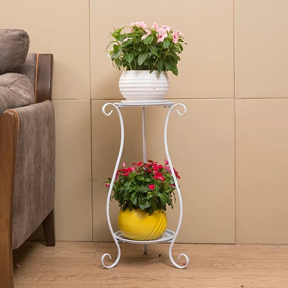 European Metal Flower Stand for Home Garden