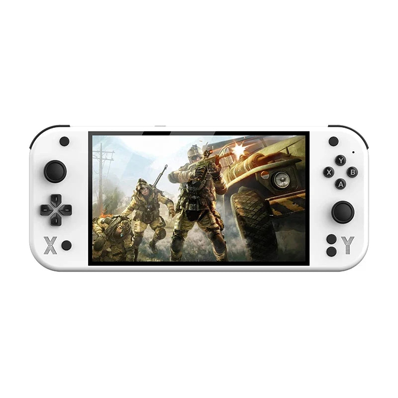 G90 handheld game console white 7-inch 64GB retro arcade device by UpTrend Deals on Tampa Home & Garden Store