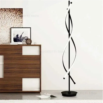 LED Acrylic Art Floor Lamp for Living Room Decor