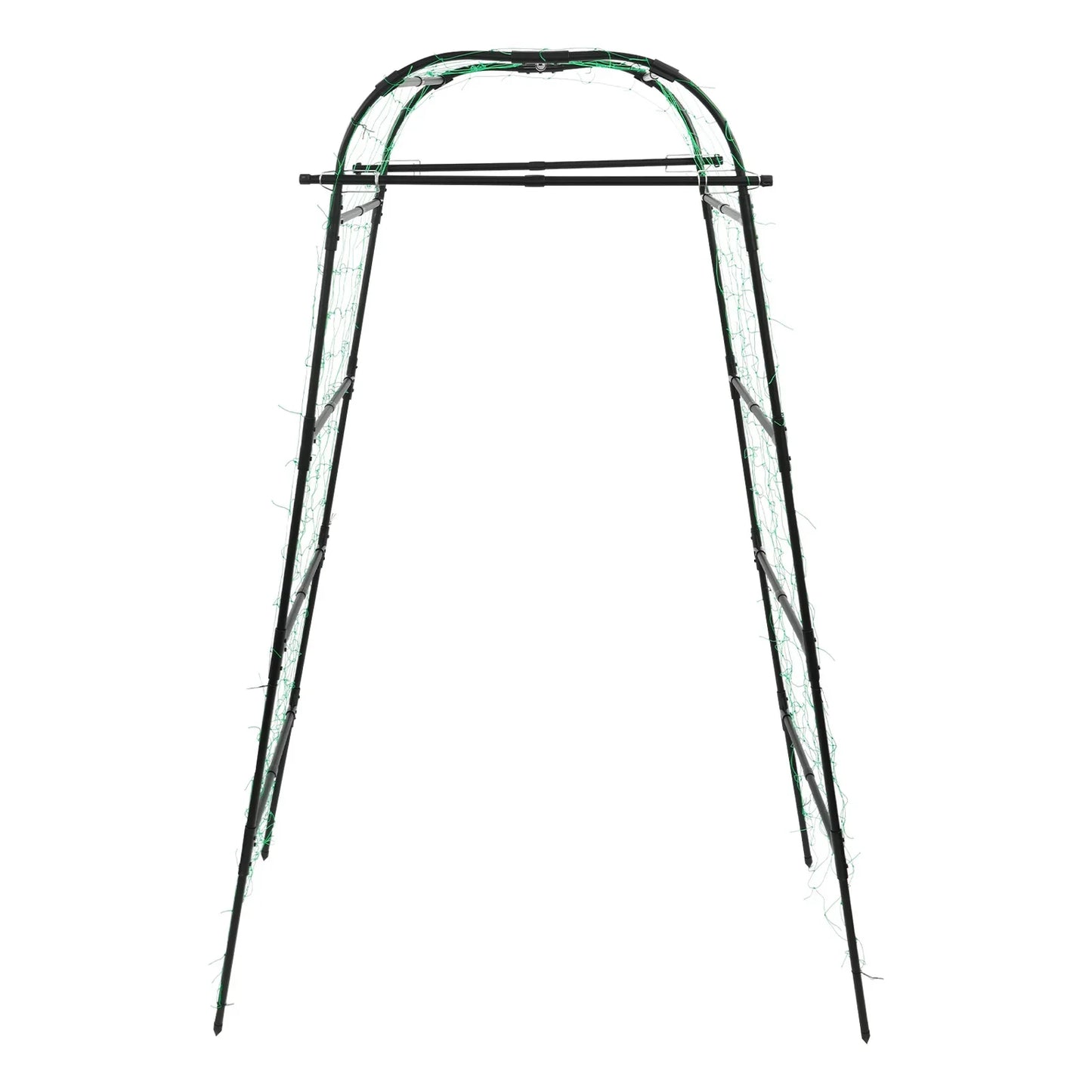 Steel Garden Arch and Climbing Plant Trellis
