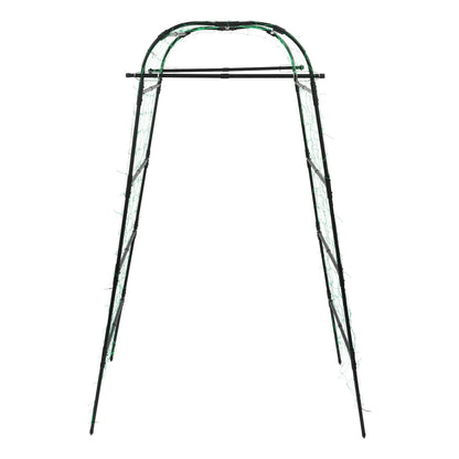 Steel Garden Arch and Climbing Plant Trellis