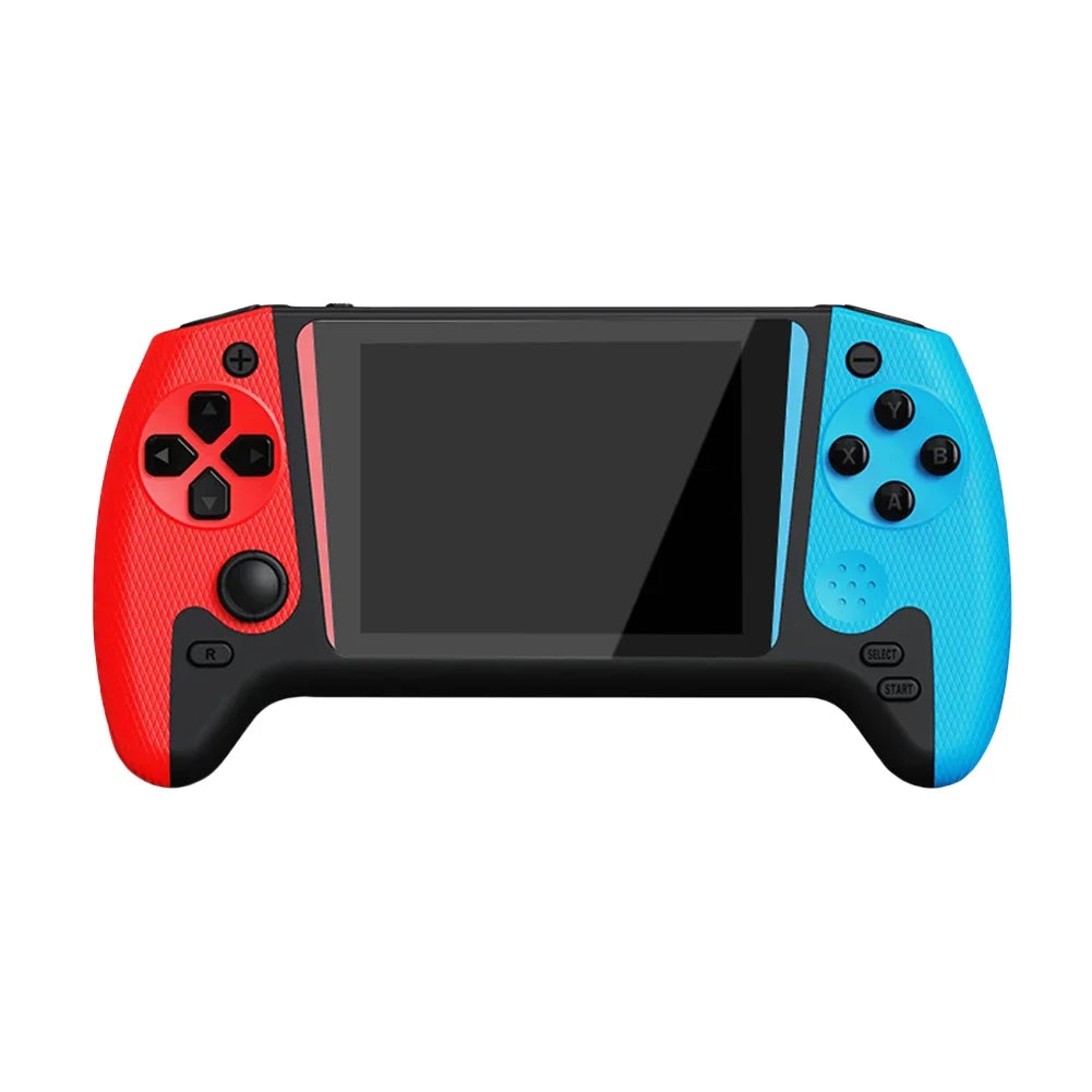 FLIPSTYLEZLLC portable game console with 3.5in LCD, 500 games, red/blue grips, single-player on Tampa Home & Garden Store