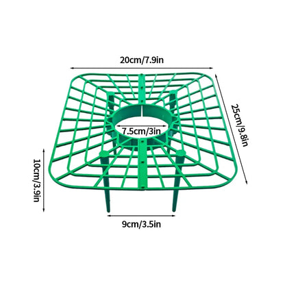Green Plastic Strawberry Support Rack for Garden