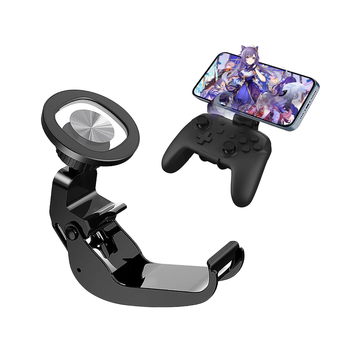 FLIPSTYLEZLLC magnetic phone clip for game controller, adjustable bracket fits any phone on Tampa Home & Garden Store