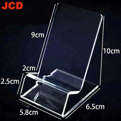Clear acrylic display stand for GB/GBC/GBA/DS/PSP game consoles, transparent counter shelf on Tampa Home & Garden Store