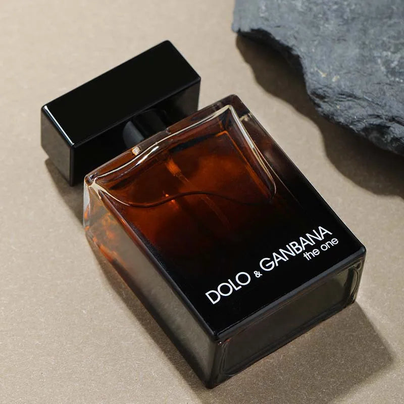 Perfume bottle DOLO & GANBANA the one in amber glass with a black cap and matching black box on Tampa Home & Garden Store
