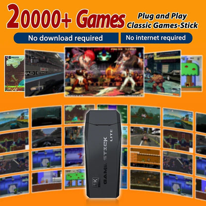 Retro game console plug-and-play stick with 20,000+ games and 2 controllers UpTrend Deals on Tampa Home & Garden Store