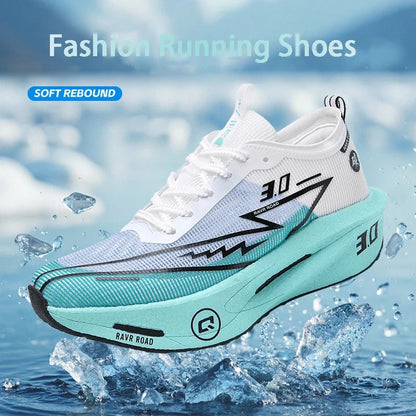 Men's Training Sneakers by EstaliosFit with cushioned mesh upper and turquoise sole on Tampa Home & Garden Store
