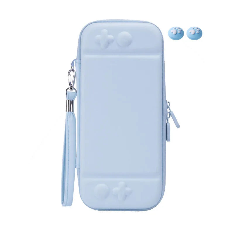 Blue Switch Lite 3in1 hard case with wrist strap and grip covers on Tampa Home & Garden Store