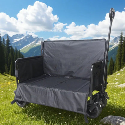 Durable Steel Outdoor Cart and Camping Trolley