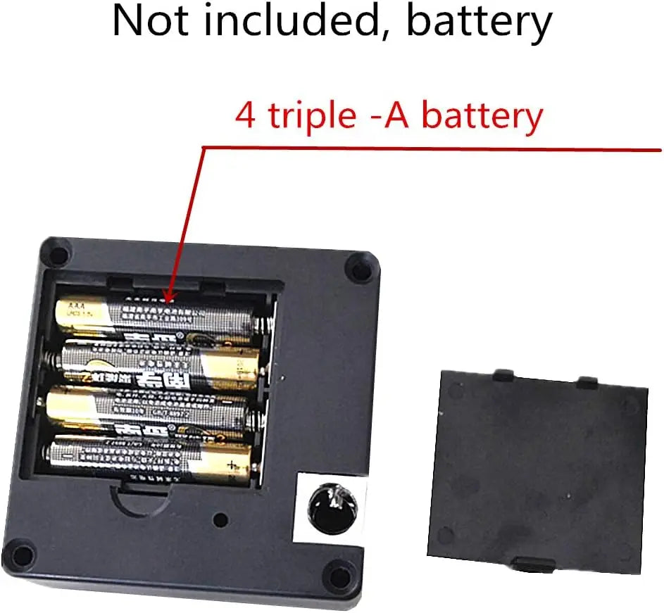 Invisible RFID Cabinet Lock by UpTrend Deals; black hidden cabinet lock with 4 AAA batteries on Tampa Home & Garden Store