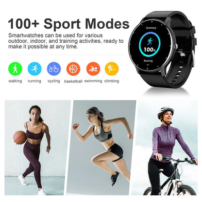 Smart Watch UpTrend Deals round full-touch smartwatch with heart rate monitor and Bluetooth call on Tampa Home & Garden Store