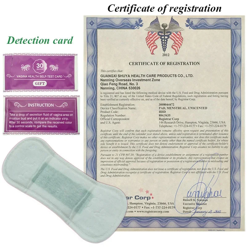 Silcy Skin Love Anion 155mm sanitary pad, cotton soft, 3-pack, with certificate on Tampa Home & Garden Store