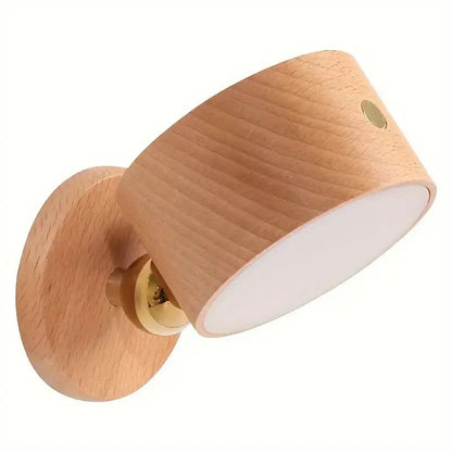 Touch Control Wall Lamp USB Rechargeable Dimmable LED Reading Light Bedroom