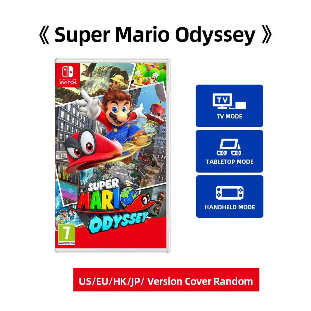 Super Mario Odyssey Nintendo Switch game case with Mario artwork and Switch logo on Tampa Home & Garden Store