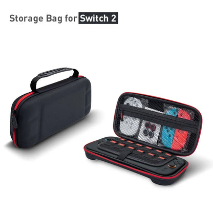 Hard storage bag for Nintendo Switch 2 by FLIPSTYLEZLLC black case with red zipper on Tampa Home & Garden Store