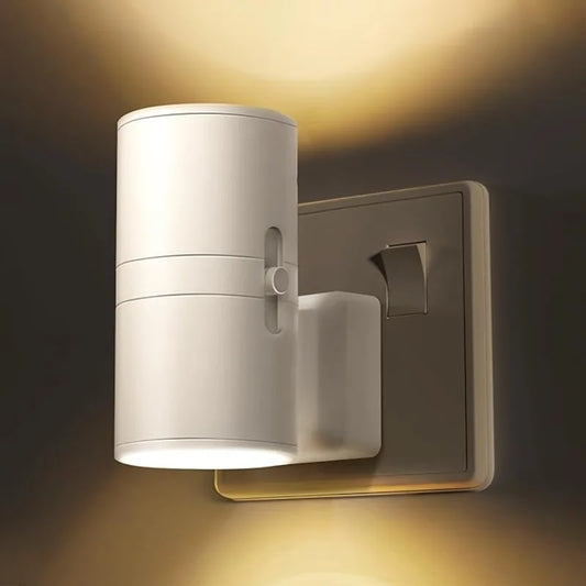 Plug In Night Light Dusk to Dawn Sensor Adjustable Brightness Stair Hallway - Tampa Home & Garden Store