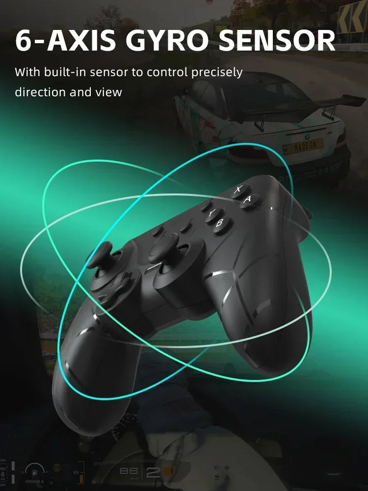 DATA FROG Ergonomic wireless gamepad for Switch with NFC, turbo burst grip on Tampa Home & Garden Store