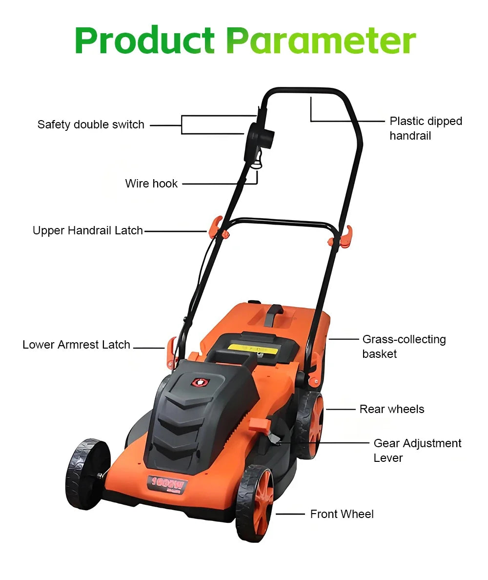 Handheld electric weeder and lawn trimmer orange cordless garden tool by UpTrend Deals on Tampa Home & Garden Store